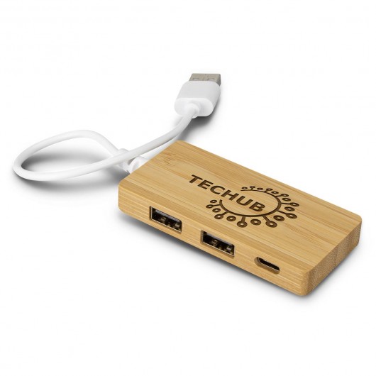 Promotional Bamboo USB Hubs